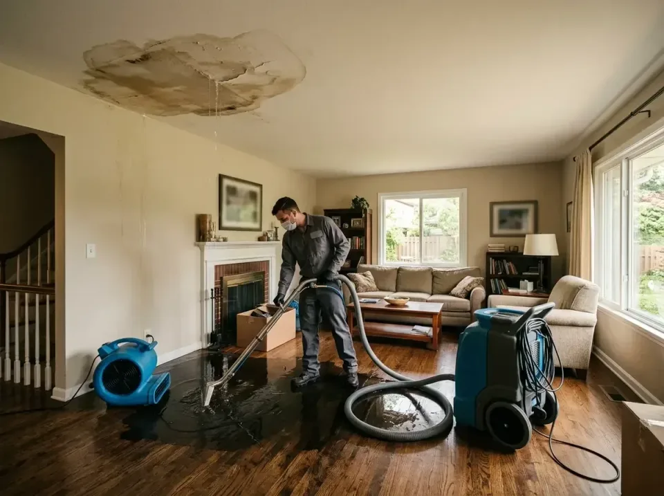 attic-pipe-burst-ceiling-drip-008 — frequently asked questions, Water Damage Restoration & Carpet Care in Kershaw, SC